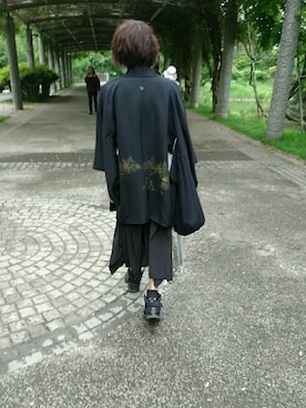 「osharewalker（オシャレウォーカー）のアイテム（パンツ）」を使った、ばけものさん（メンズ・168cm）の秋コーディネート