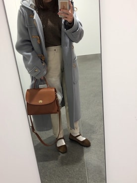 「カンフーシューズ」｜anriさん（レディース・160cm）の冬コーディネート