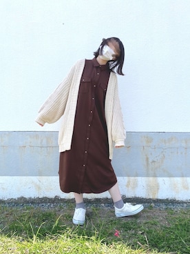 ふさん（レディース・156cm）の秋コーディネート