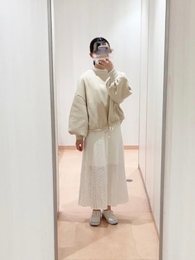 ふさん（レディース・156cm）の春コーディネート