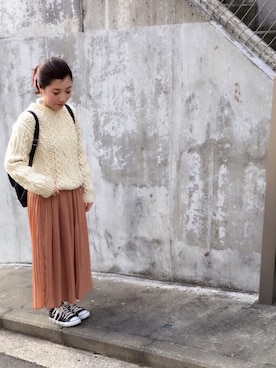 アサミ☆さん（レディース・158cm）の冬コーディネート