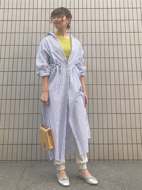Megu526 Archives Staff Archivesのシャツワンピースを使ったコーディネート Wear