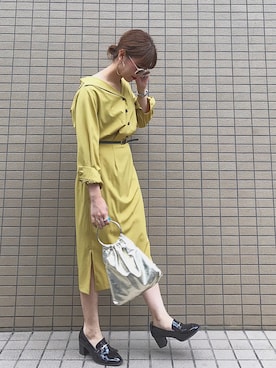 MEGUさん（レディース・157cm）の春コーディネート