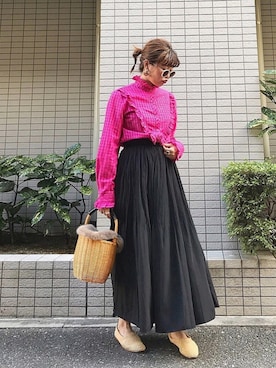 MEGUさん(レディース・157cm)の夏コーディネート