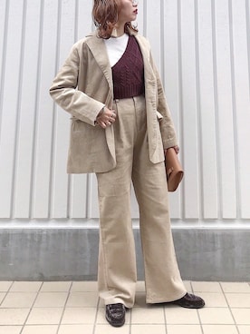 MEGUさん（レディース・157cm）の秋コーディネート