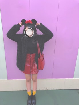 「one way（ワンウェイ）のアイテム（その他アウター）」を使った、うさまるさん（レディース・150cm）の秋コーディネート