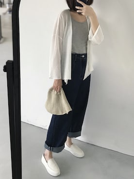 「sweesa（スウィーサ）のアイテム」を使った、yunさん（レディース・162cm）の秋コーディネート