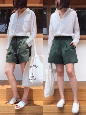 「sweesa（スウィーサ）のアイテム」を使った、yunさん（レディース・162cm）の秋コーディネート