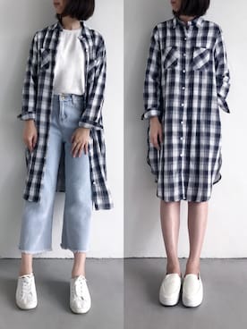 「sweesa（スウィーサ）のアイテム」を使った、yunさん（レディース・162cm）の秋コーディネート