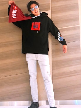 TOYOさん（メンズ・186cm）の夏コーディネート