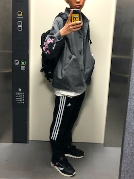 「平成最後のWEARISTAセンバツ」｜「アイテム（その他アウター）」を使った、Haruさん（メンズ・180cm）の春コーディネート