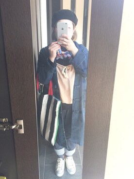 おぶーこ。さん（レディース・150cm）の春コーディネート