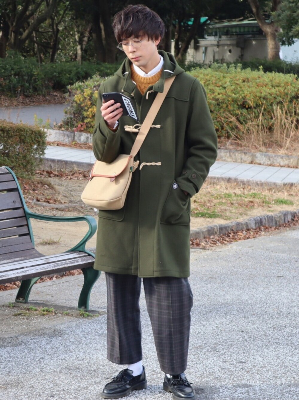 ORCIVAL ダッフルコート サイズ0 ダークグリーン ORCIVAL｜ダッフル コート DUFFEL COAT ウール混 OR-A0591 DOM
