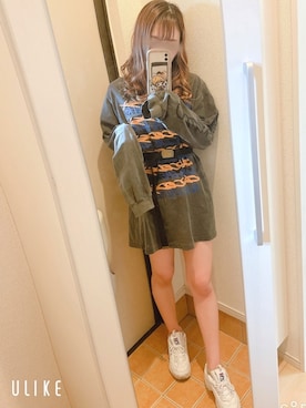 「家」｜YUNAさん（レディース・152cm）の秋コーディネート