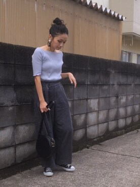 annさん（レディース・153cm）の秋コーディネート