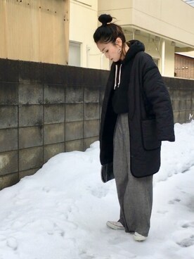 annさん（レディース・153cm）の冬コーディネート