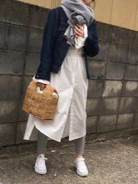 「Levi's Lady’s（リーバイス レディース）のアイテム」を使った、annさん（レディース・153cm）の冬コーディネート