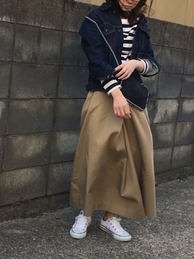 「Levi's Lady’s（リーバイス レディース）のアイテム」を使った、annさん（レディース・153cm）の春コーディネート