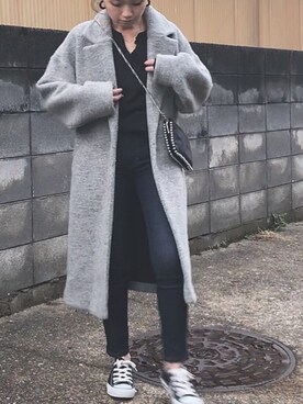 annさん（レディース・153cm）の冬コーディネート