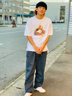 西潟 快さん（メンズ・181cm）の夏コーディネート