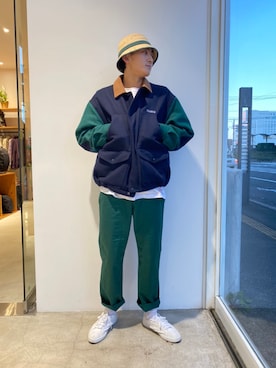 西潟 快さん（メンズ・181cm）の秋コーディネート