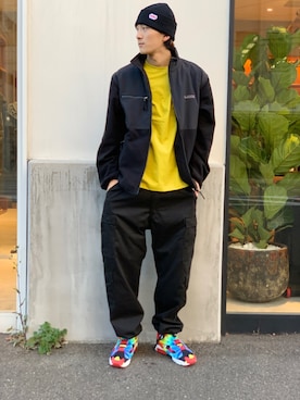 西潟 快さん（メンズ・181cm）の秋コーディネート