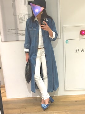 「one way（ワンウェイ）のアイテム（シューズ）」を使った、ＮＺMさん（レディース・165cm）の春コーディネート