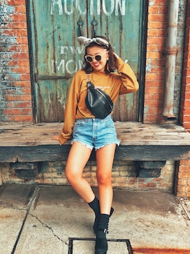 yurikaさん（レディース・159cm）の冬コーディネート