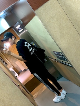 Uuさん（メンズ・185cm）の夏コーディネート