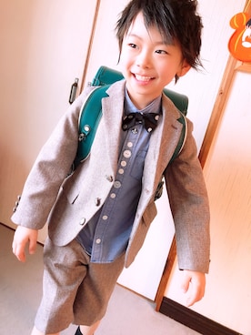 「ELLE（エル）のアイテム（ジャケット/アウター）」を使った、YURIE.さん（レディース・159cm）の春コーディネート