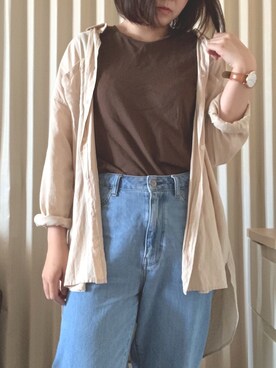 「J-AXIS（ｼﾞｪｲｱｸｼｽ）のアイテム」を使った、natsumiさん（レディース・161cm）の秋コーディネート