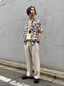 「417 EDIFICE」｜「アイテム（アクセサリー）」を使った、FURUさん（メンズ・175cm）の夏コーディネート