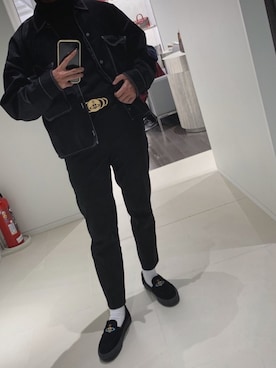 Vivienne Westwood ヴィヴィアンウエストウッド のベルト ゴールド系 を使ったメンズ人気ファッションコーディネート Wear
