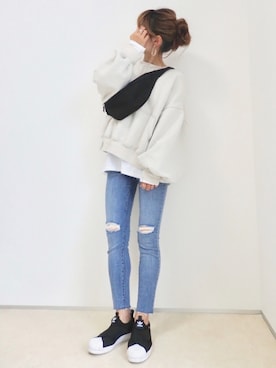 emaさん（レディース・153cm）の春コーディネート