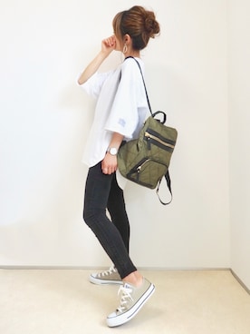 emaさん（レディース・153cm）の春コーディネート