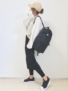 「miluu（ミルー）のアイテム」を使った、emaさん（レディース・153cm）の春コーディネート