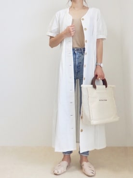 emaさん（レディース・153cm）の夏コーディネート