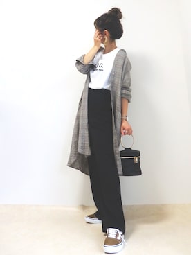 emaさん（レディース・153cm）の秋コーディネート