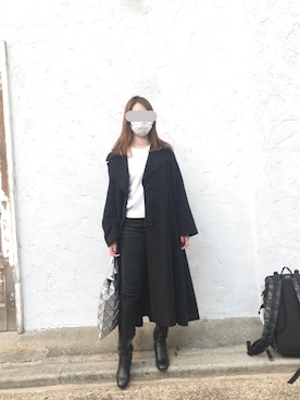 ayumiさん（レディース・162cm）の冬コーディネート