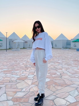 Momoさん（レディース・153cm）の春コーディネート