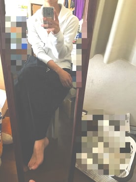 「AZUL by moussy（アズールバイマウジー）のアイテム（パーカー）」を使った、taro_417さん（メンズ・170cm）の夏コーディネート