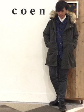coen 高岡さん(メンズ・173cm)の秋コーディネート