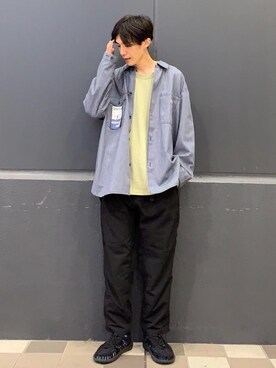 「SMITH'S別注」｜coen 高岡さん（メンズ・174cm）の秋コーディネート