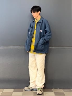 「SMITH'S別注」｜coen 高岡さん（メンズ・174cm）の秋コーディネート