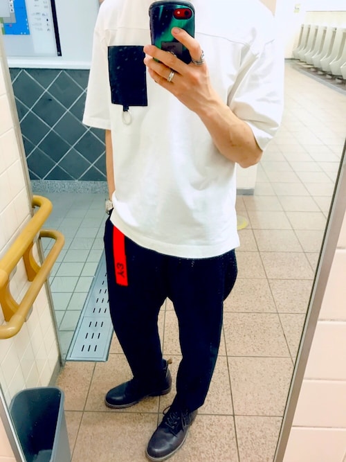 ぎちゅーん Y 3のベルトを使ったコーディネート Wear