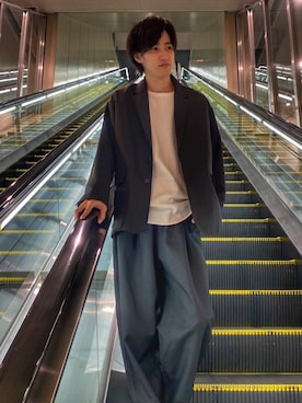 れおまるさん（メンズ・181cm）の夏コーディネート