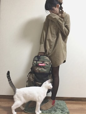 「Another Edition」｜「アイテム（ブーツ）」を使った、komoさん（レディース・163cm）の秋コーディネート