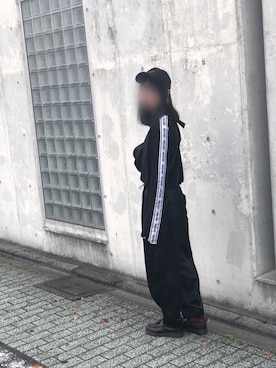 「オルチャンファッション」｜「アイテム（スウェット）」を使った、UTAさん（レディース・164cm）の冬コーディネート