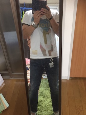 「"Quote"（クオート）のアイテム」を使った、tobisonさん（メンズ・163cm）の夏コーディネート