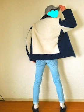 「AGENDER（エイジェンダー）のアイテム」を使った、bouさん（メンズ・176cm）の春コーディネート